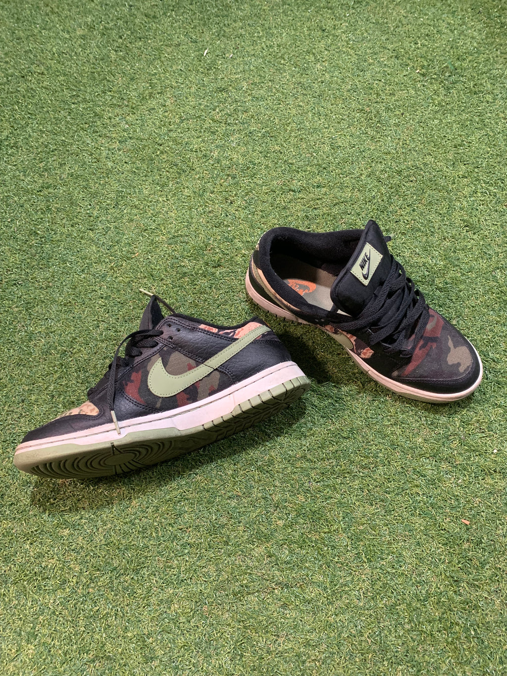 Dark Camo Dunks