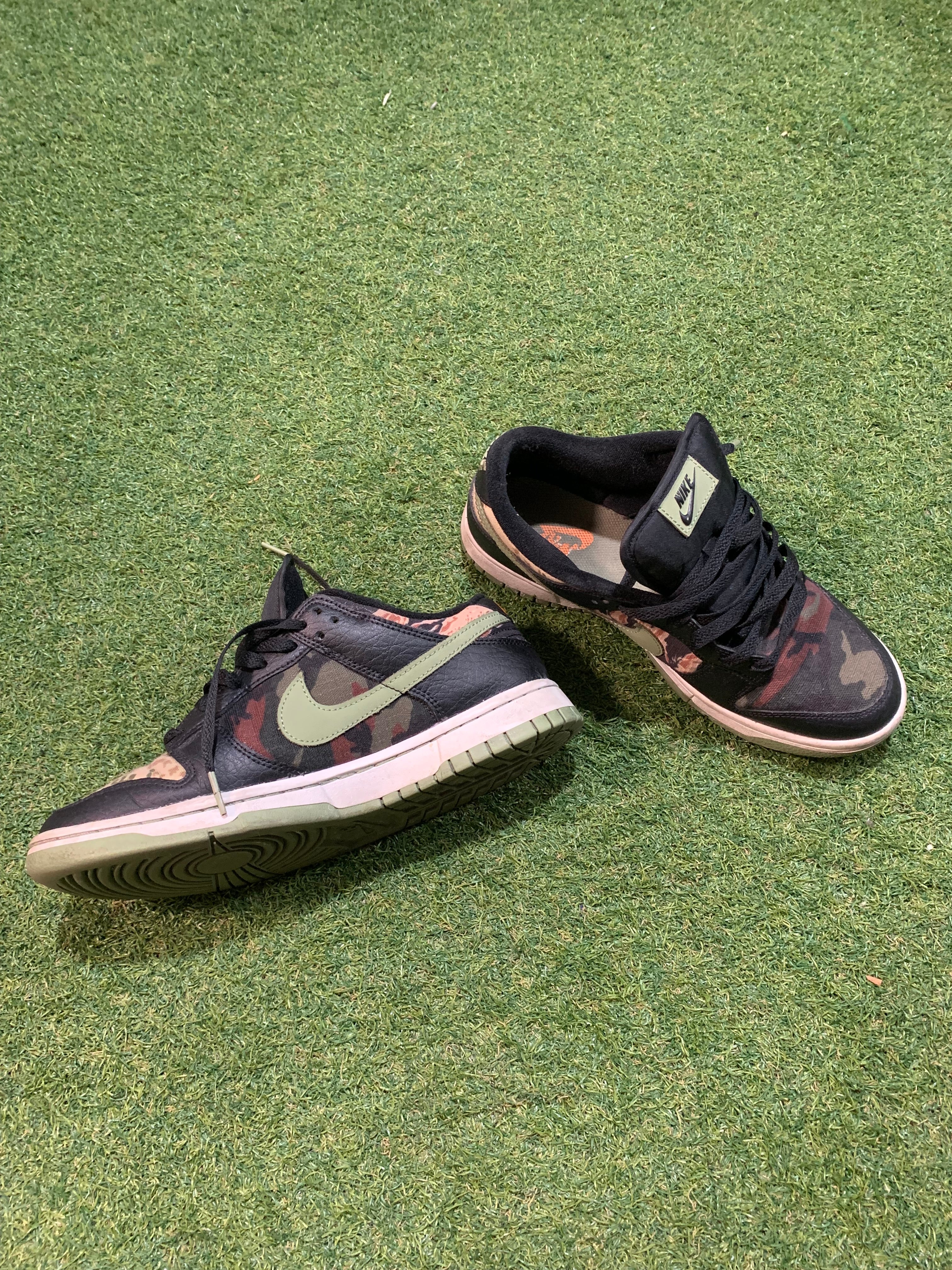 Dark Camo Dunks